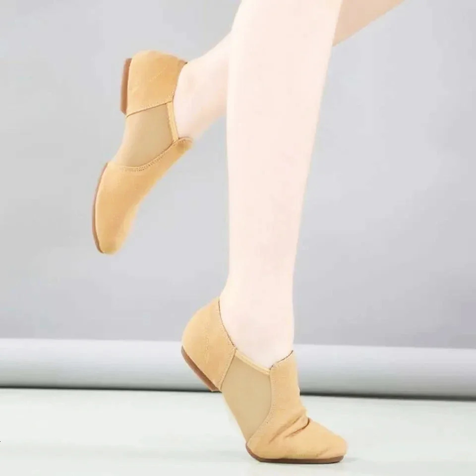 Stretch Jazz Salsa Dance Shoes For Women Men Girls Latin Yoga Ballet Teacher Dance Sneakers Sandal Outdoor Sports Excercise Shoe 250613