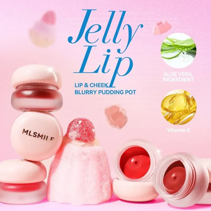 6 Colors Jelly Lip Cheek Mud Velvet Matte Blusher Lipsticks Berry Red Lip and Cheek Blush Cream Lasting Makeup Rouge Cosmetics 250614