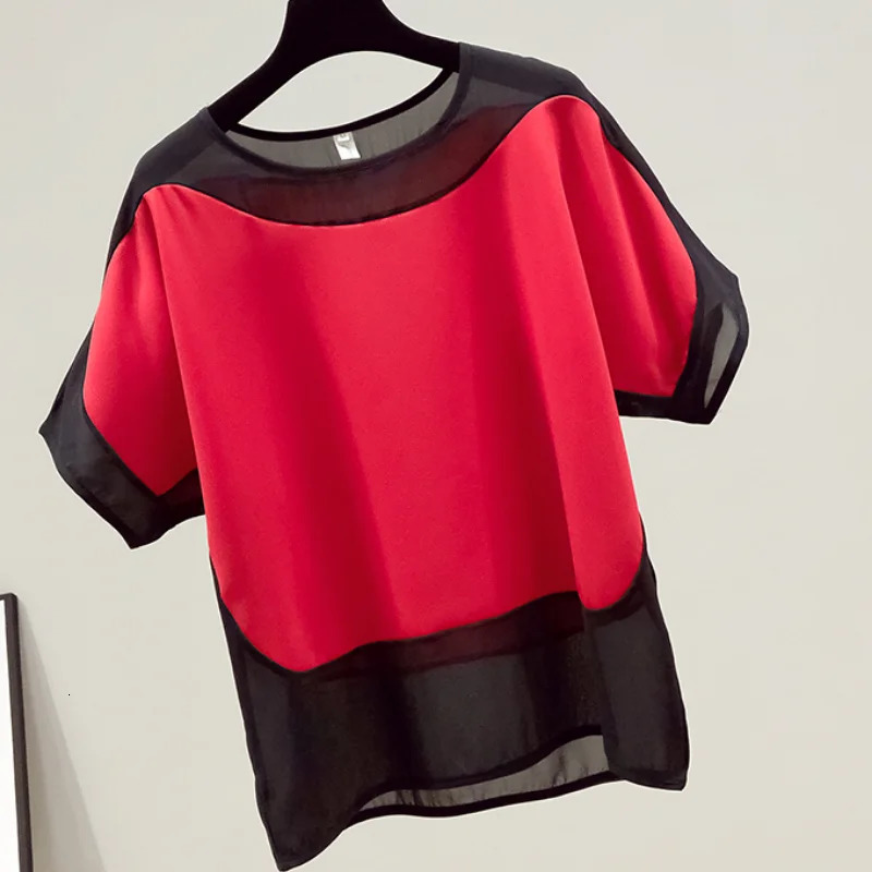 Summer Casual Blouse Women Fashion Loose OfficeLady Shirts Solid Short ONeck Batwing Sleeve Blouses Elegant Blusas 3397 250614