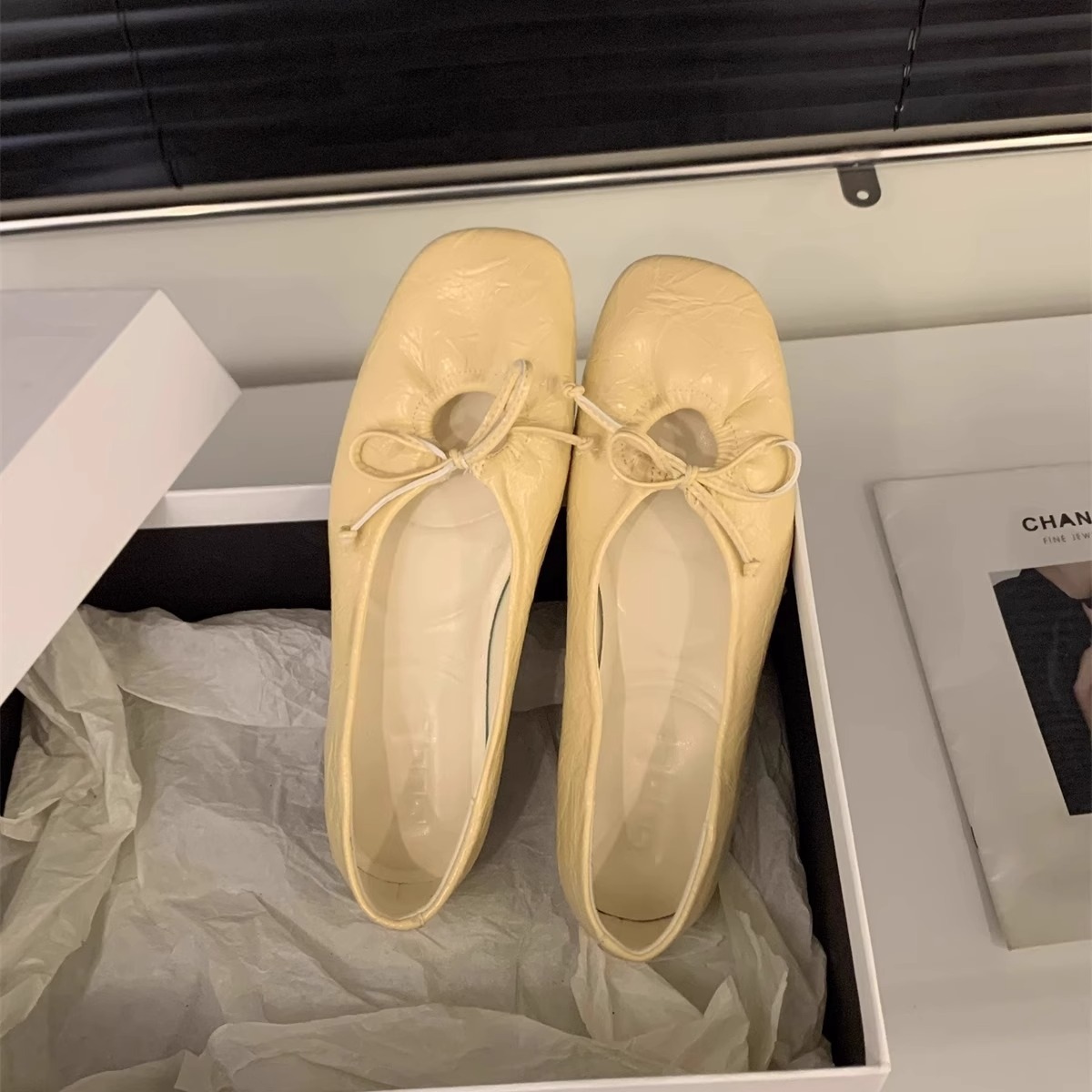 Ddmysports New Flat French Style Gentle Evening For Women Spring Soft Sole Versatile Granny To Match Dresses Single Shoes Outdoor Shoes