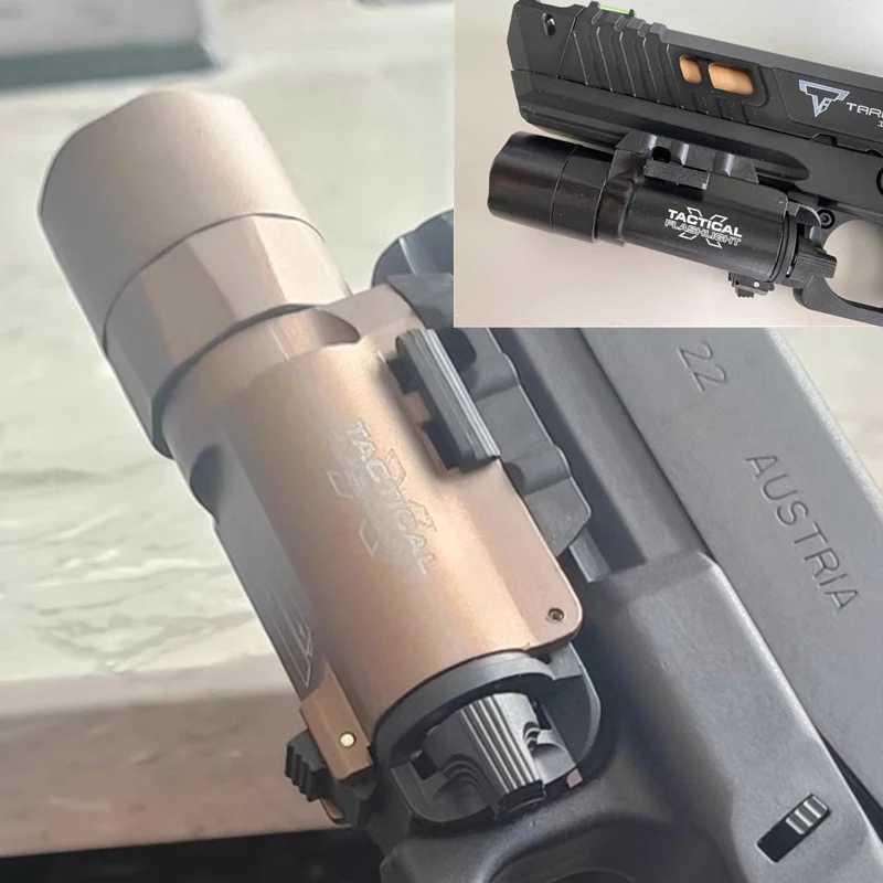 Tactical Style X300U X300 Ultra X300U-A Flashlight for Pistol Light Airsoft Helmet Light Weapon Torch Strobe 800 LumensXJ250613