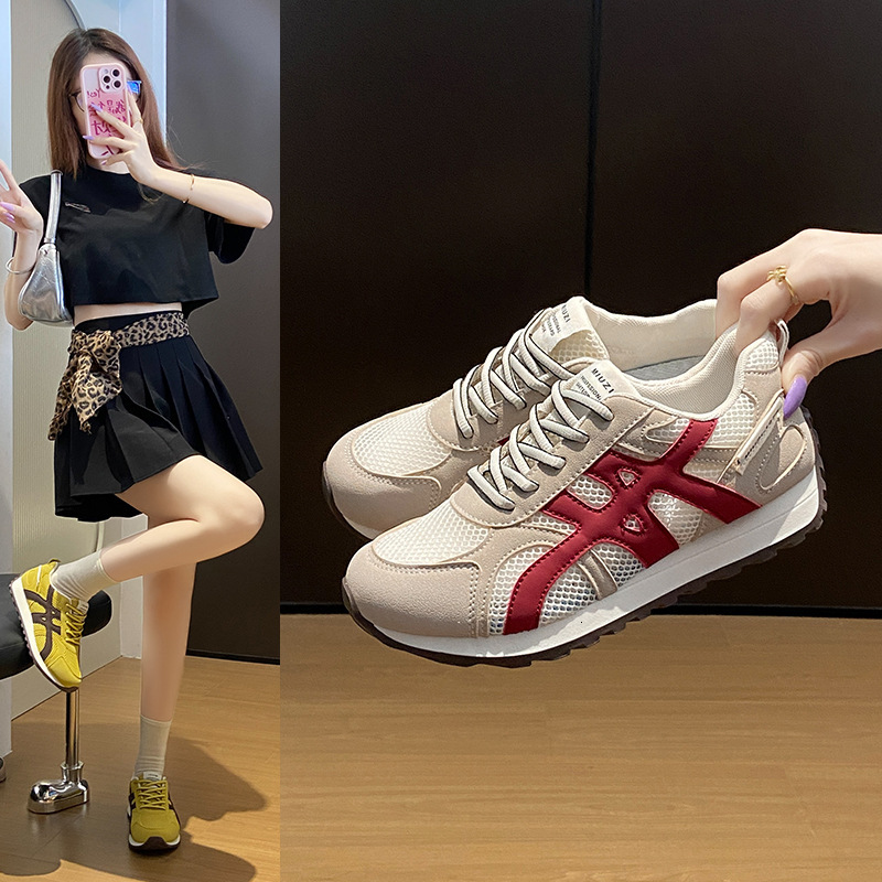 Ddmysports Korean Style New Dad For Women Summer Student Sports Agan Casual Shoes Thick Sole Height Increasing K Outdoor Shoes