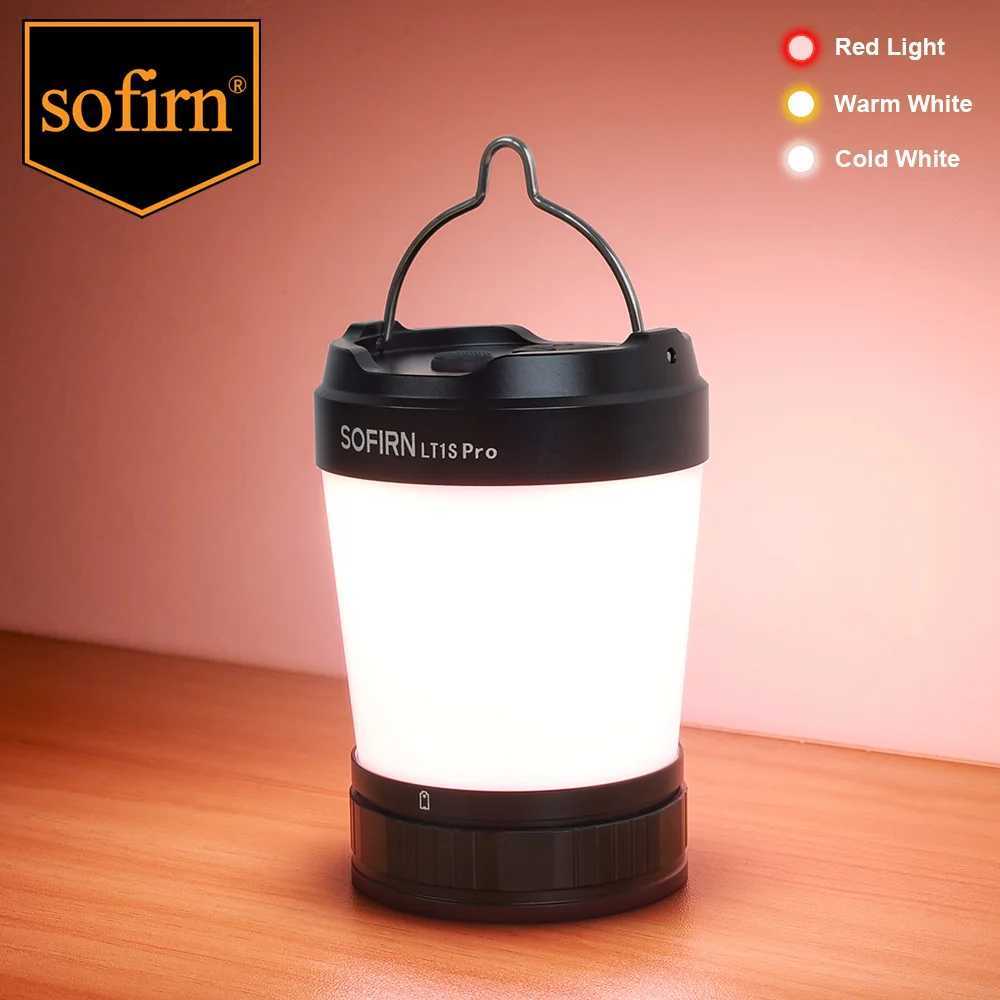 Sofirn LT1S USB C 21700 Rechargeable Camping Light Powerful Torch Portable Emergency Lantern 2700K-6500K with Reverse Charging W250613