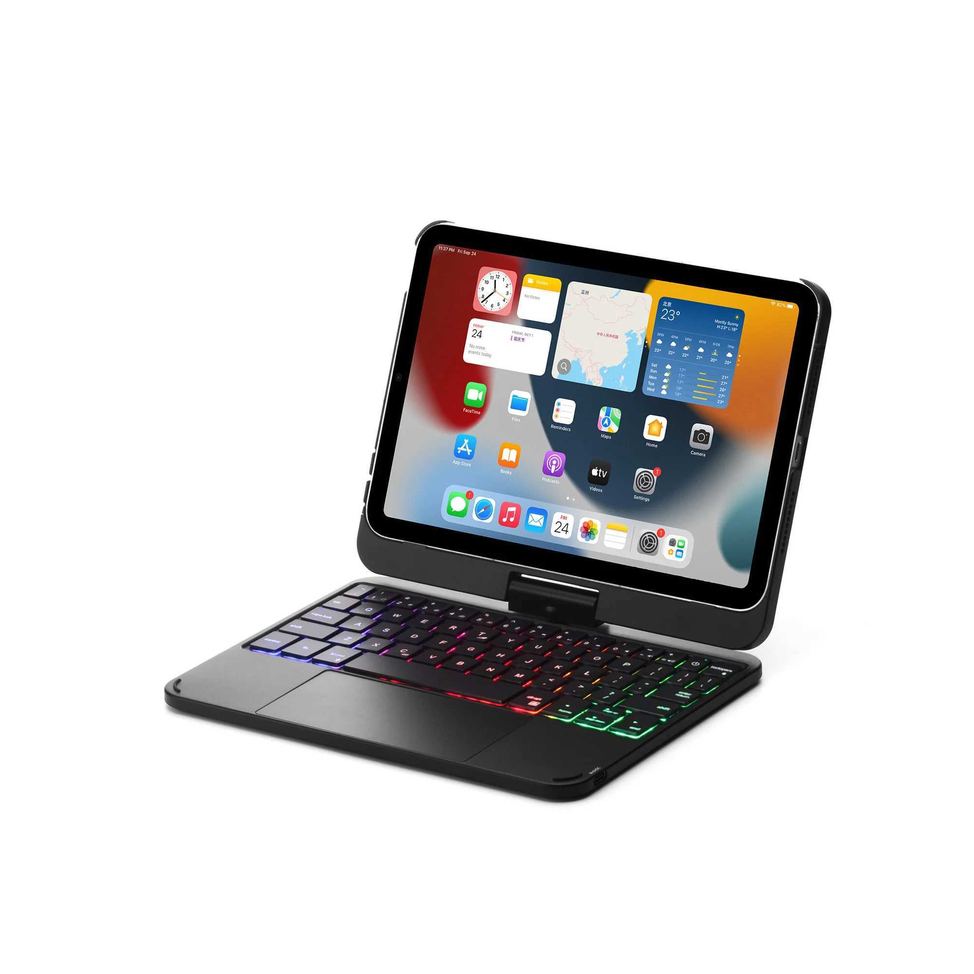 Hot-Selling 360 Degree Rotation 8.3 Inch Magic Wreless Keyboard Case for IPad Mini 6 X250614