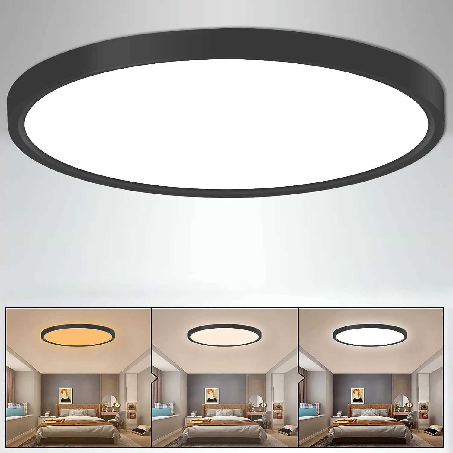 27cm 37cm Ultra Thin LED Ceiling Lamp 220V Indoor Lighting Room Decoration Ceilings Light for Kitchen Bedroom Corridor BathroomXJ2500613