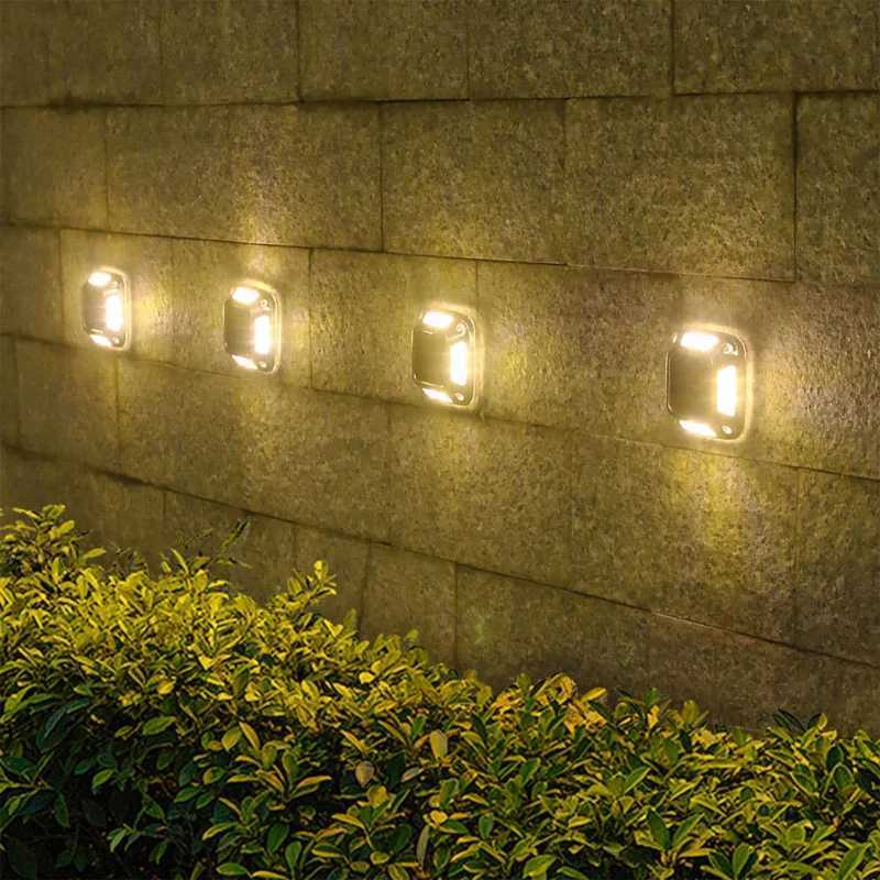 Solar Outdoor Camping Light Courtyard Garden Lawn Decoration Landscape Light Waterproof Stainless Steel Buried Light W250613