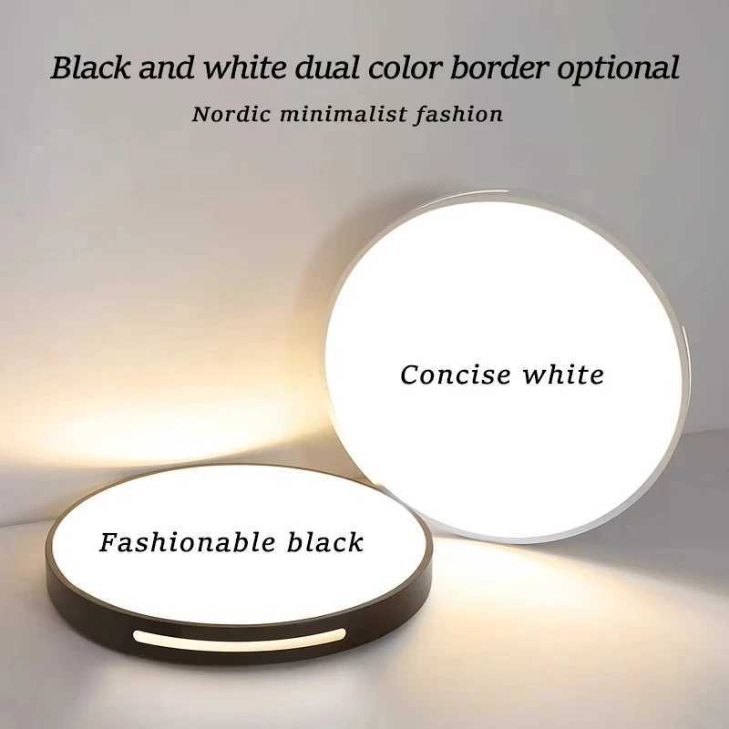 Modern LED Ceiling Lamp Living Room Bedroom Square Round Ceiling Light with Remote Control Dimmable 90-260V Indoor Home Lighting XJ2500613