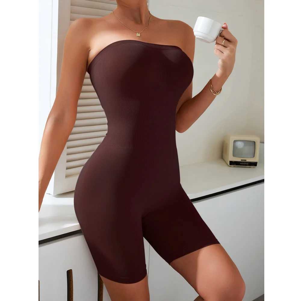 Women Full Body Shapewear Butt Lifter Strapless Seamless Slim Leg Underwear Corsets Lady Bodysuits Waist XJ250614