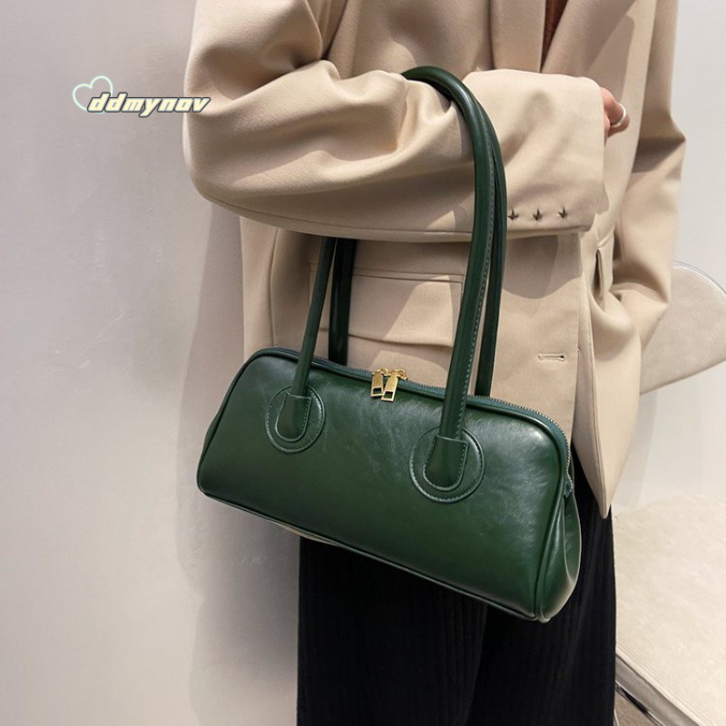 2024 New Trendy Women's Fashion Versatile Shoulder Underarm High-end Handbag Baguette Bag ddmynov