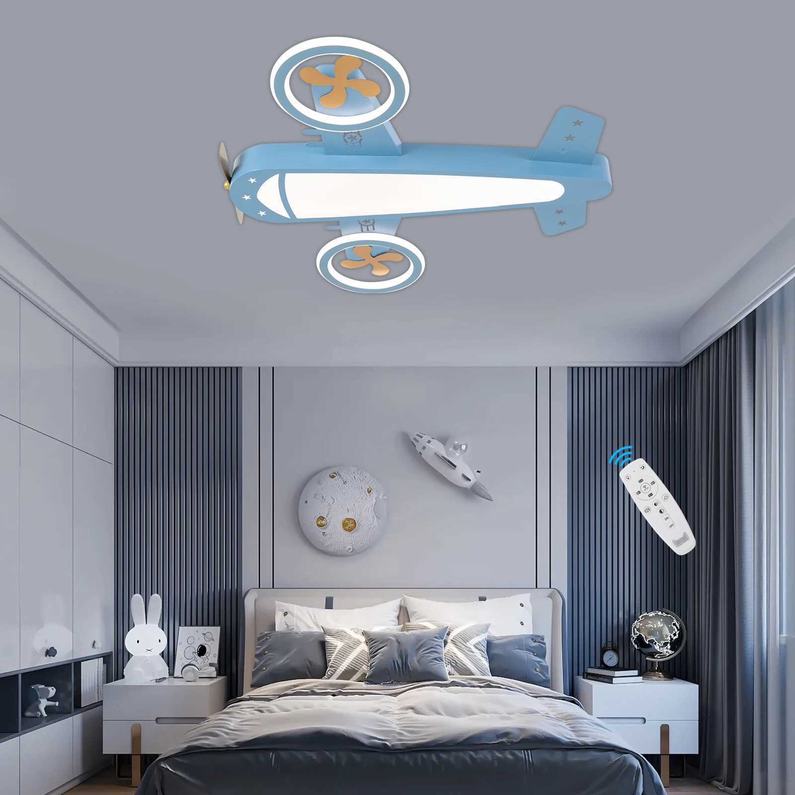 85-265V Dimmable Remote Control Ceiling Light 4800LM LED Ceiling Light Fixture with Fans Ceiling Lamp for BedroomXJ2500613