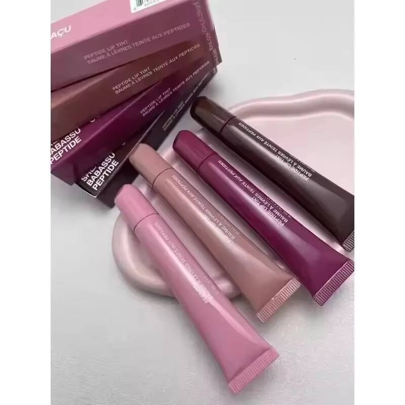 Makeup Gloss Plumper Moisturizing Shiny Liquid Hydrating Clear Lip Care Tinted Lipstick Beauty Cosmetics happy