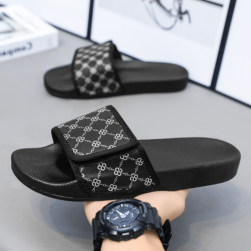 Free Shipping designer Slippers Summer one-piece for couples outdoor wear cool slippers indoor men women household use plus szie 39-47