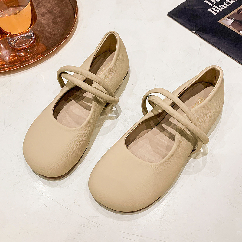 Ddmysports Evening Breeze Gentle Shoes For Women New Fairy Style To Match Dresses Mary Jane Flats Round Toe Loafers Outdoor Shoes