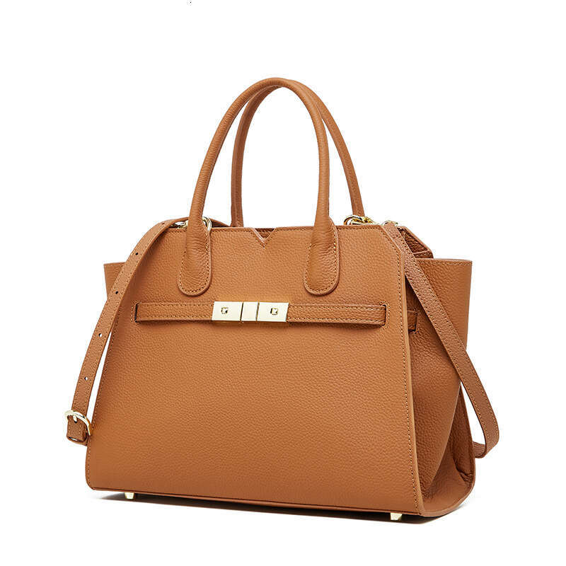 Designer Bag Spring Luxury Genuine Leather For Women New Fashion Large Capacity Mom Bag Commuter Handbag