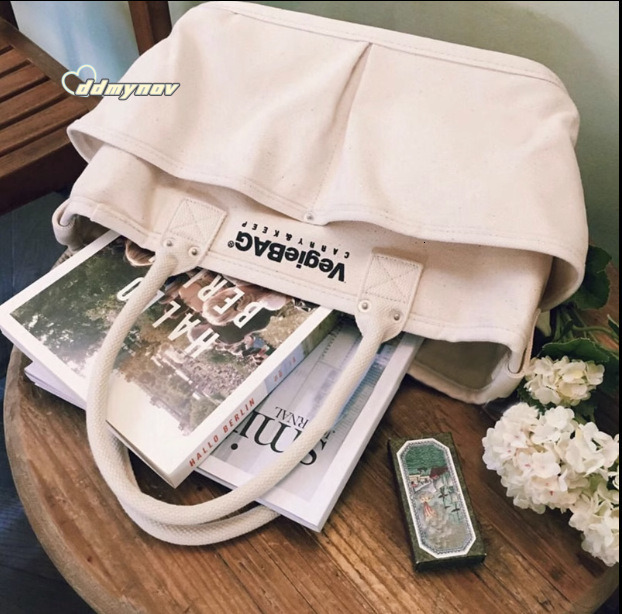 Japanese Vegiebag Mommy Large Capacity Handheld Multifunctional Mother and Baby Crossbody Mom Tote Canvas Women's Bag ddmynov