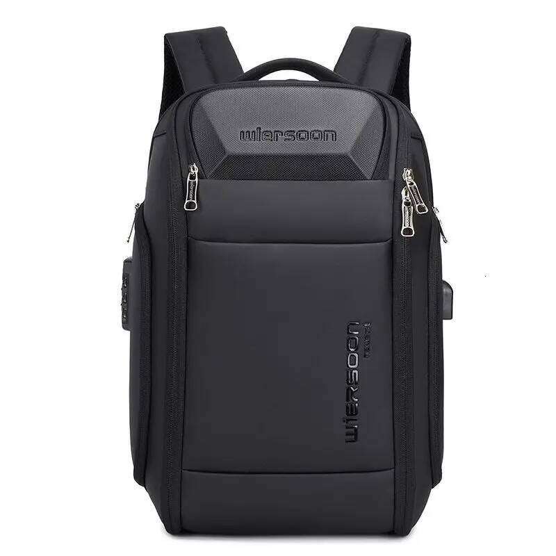 35 L For Men Waterproof Backpack Large Capacity Business Trip Multifunctional Password Anti-Theft Laptop Bag
