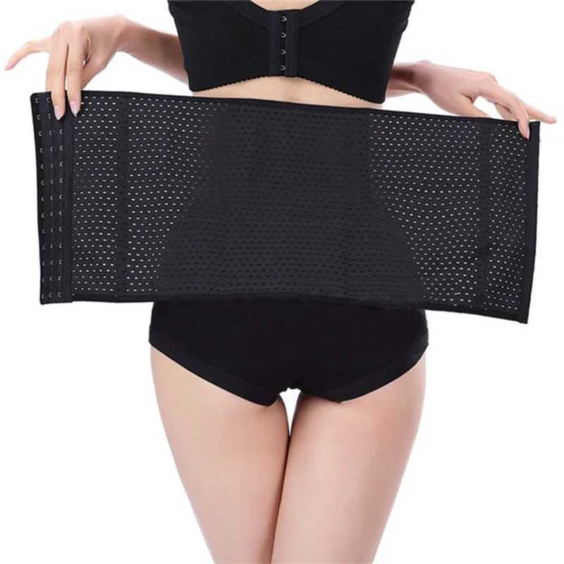 Waist Corset Shaper Girdle Body Building Women Postpartum Belly Slimming Belt Modeling Strap Tummy Control Shapewear XJ250614