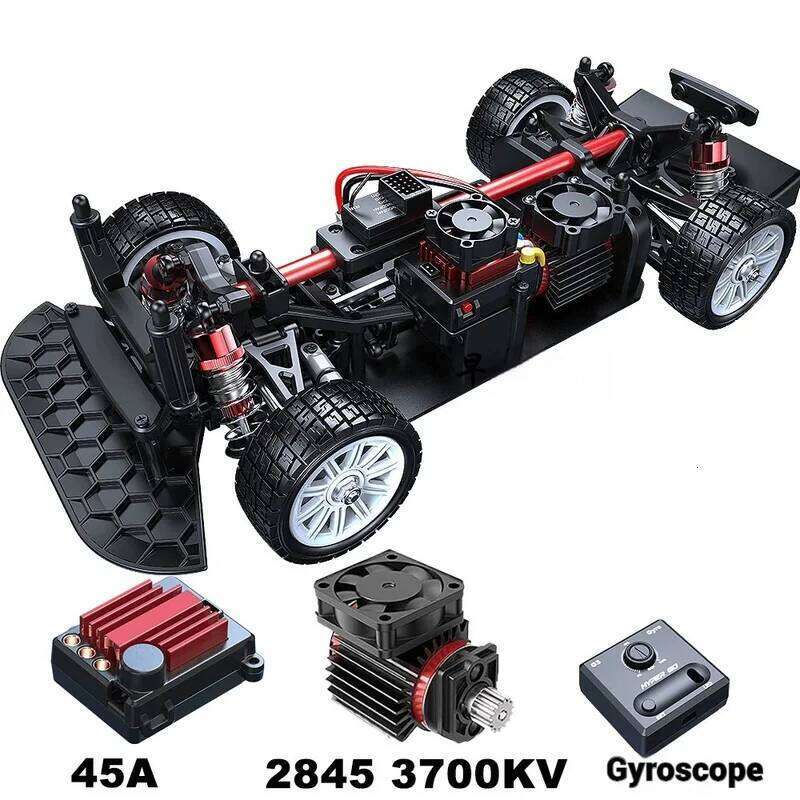 New 14301 Brushless 1:14 Ultra Large Drift Rally Sports Car With Gyroscope High-Speed Off-Road Vehicle Boys' Toy