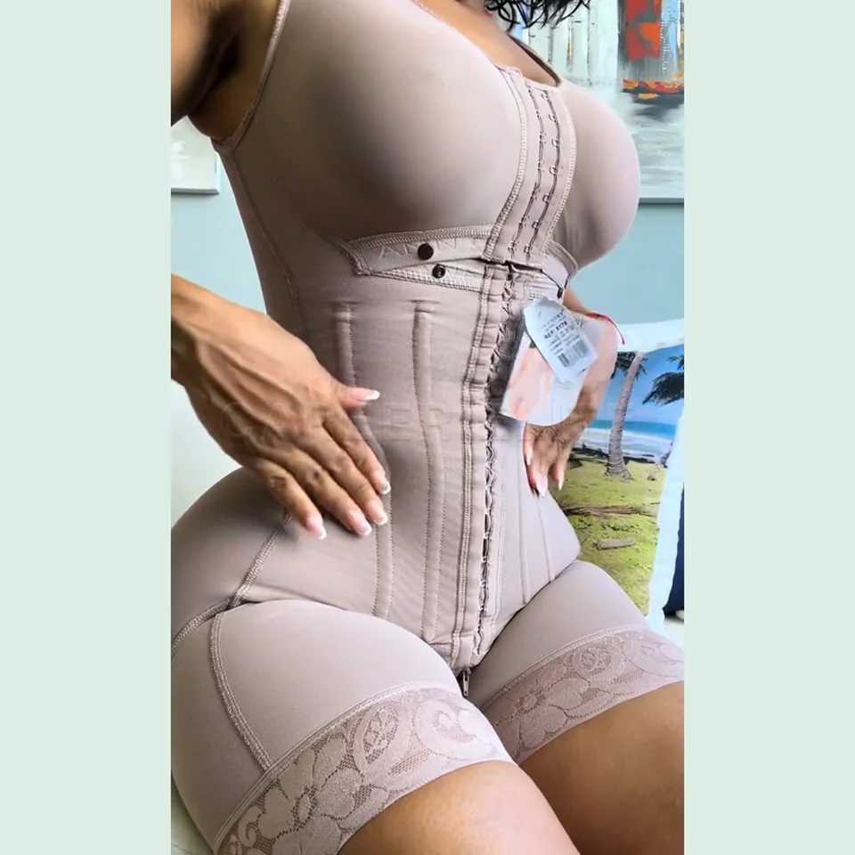 Women Colombian Shapewear Full Body Shaper Slimming Fajas High Compression Plus Size Tummy Control Postpartum or Weight Loss Use XJ250614