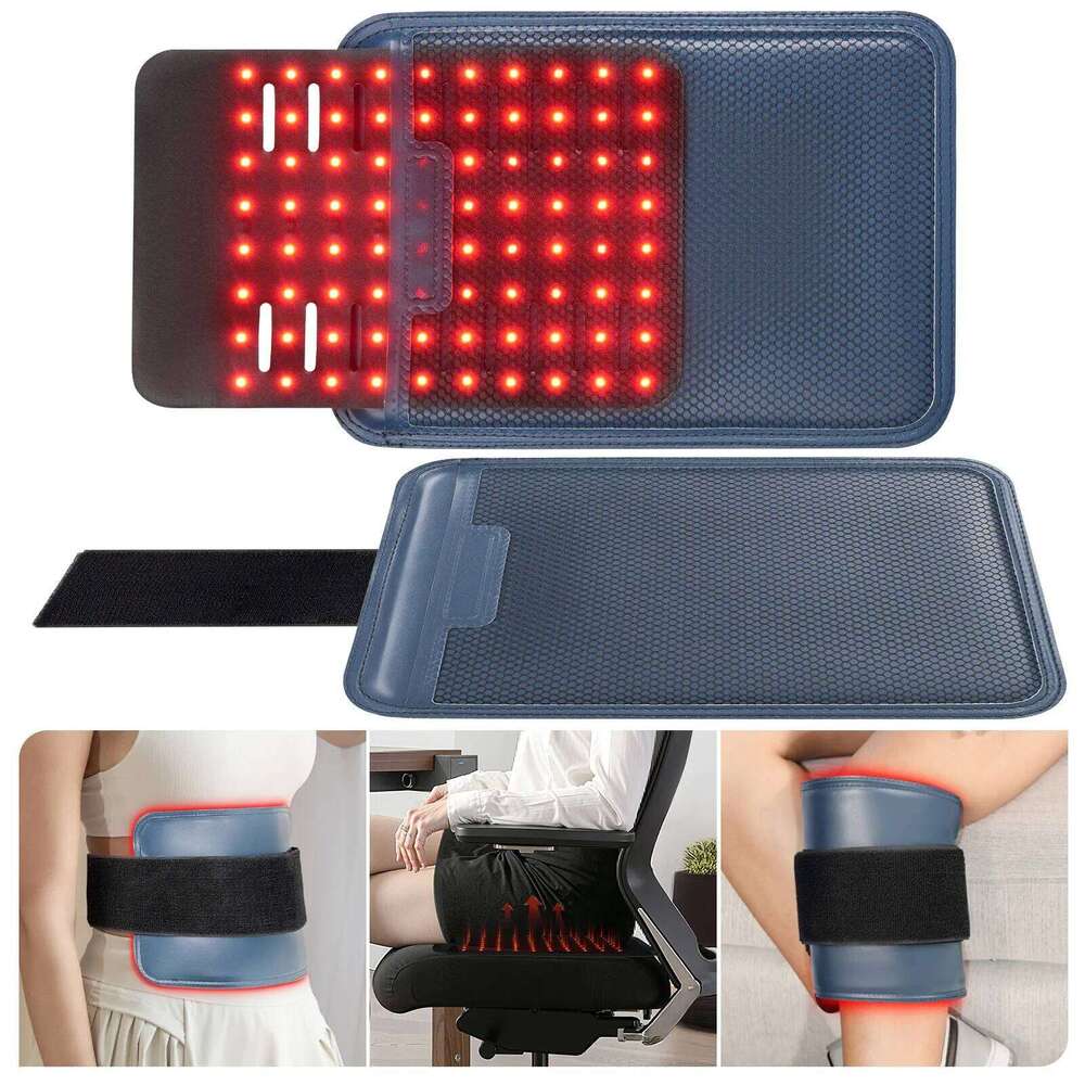 80Pcs LED Light Therapy Pad Detachable 3000Mah Battery Portable Pain Relief For Arthritis Back Neck Shoulder Muscle