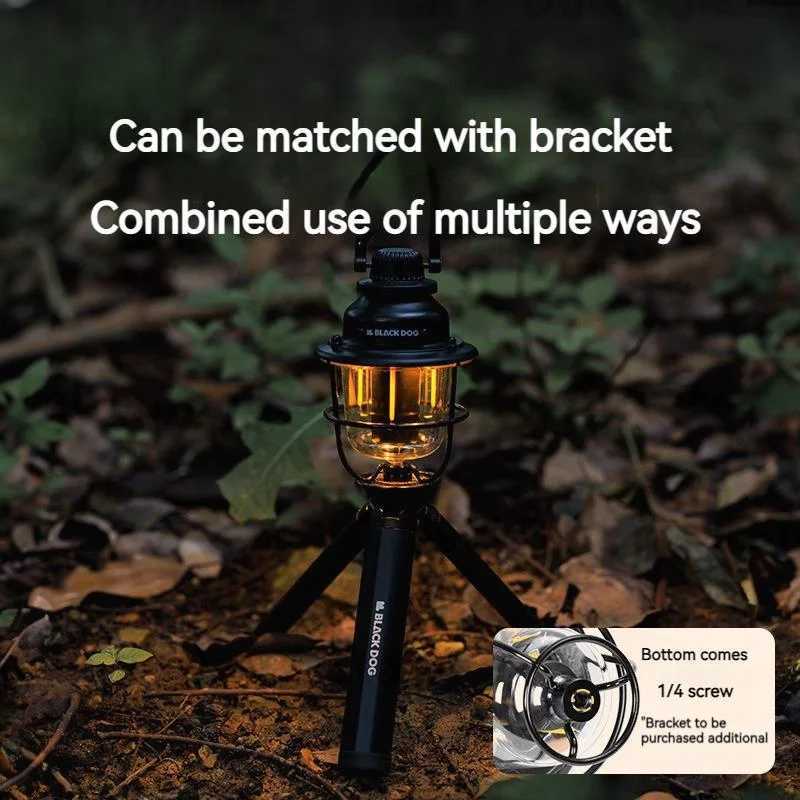 Naturehike Blackdog Camping Hanging Light Outdoor LED Lighting Tent Lantern Floodlight Waterproof IPX3 Portable Ultralight Lamp W250613