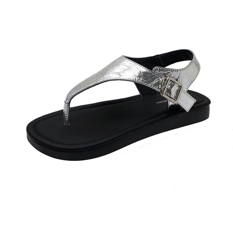 Ddmyoutdoor Fairy For Women Summer New Fashion Casual Flat Toe Post Strap Sandals Outdoor Shoes