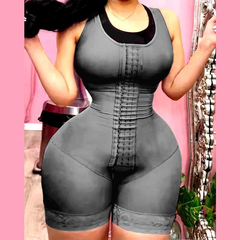AfruliA Colombian Reductive Girdles Body Shaper Slimming Sheath Waist Bodysuits Shapewear Postpartum BBL Corset XJ250614