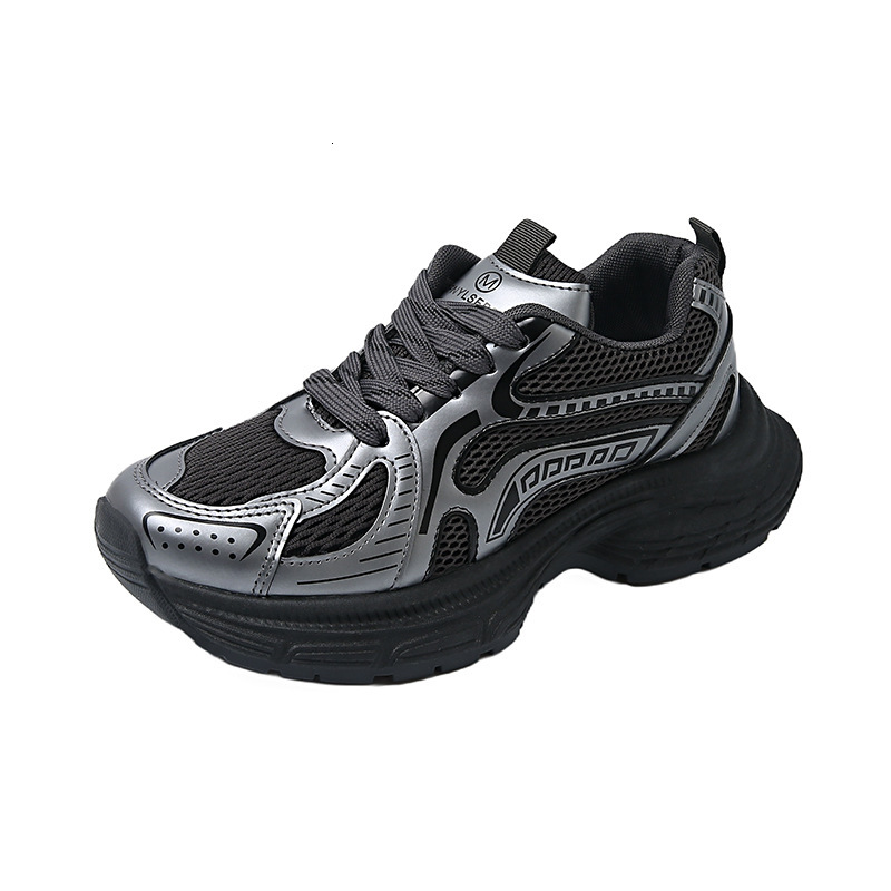 Ddmysports Ins Korean Version New Dad For Women Spring Student Sports Running Casual Shoes Thick Sole Height Increasing Zl Outdoor Shoes