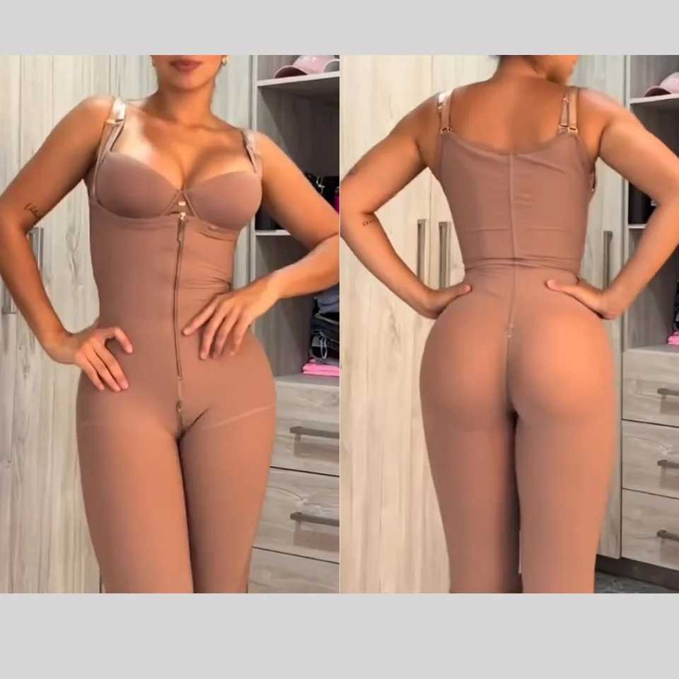 Fajas Colombian Original Postpartum Reducers Body Shaper Corset High Compression Waist Post-Surgical Use Slimming Sheath XJ250614