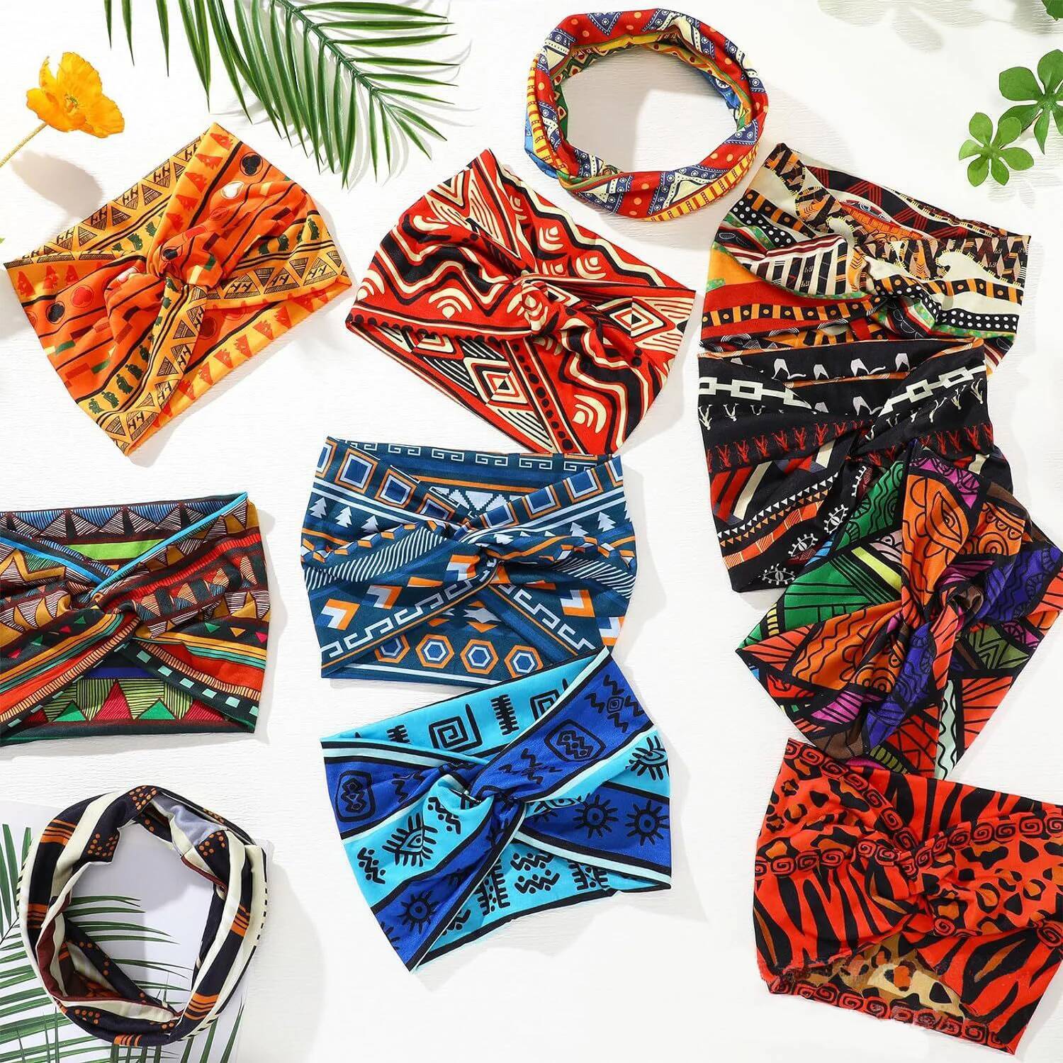 Widening High Strength Bohemian Yoga Sports African Style Headband
