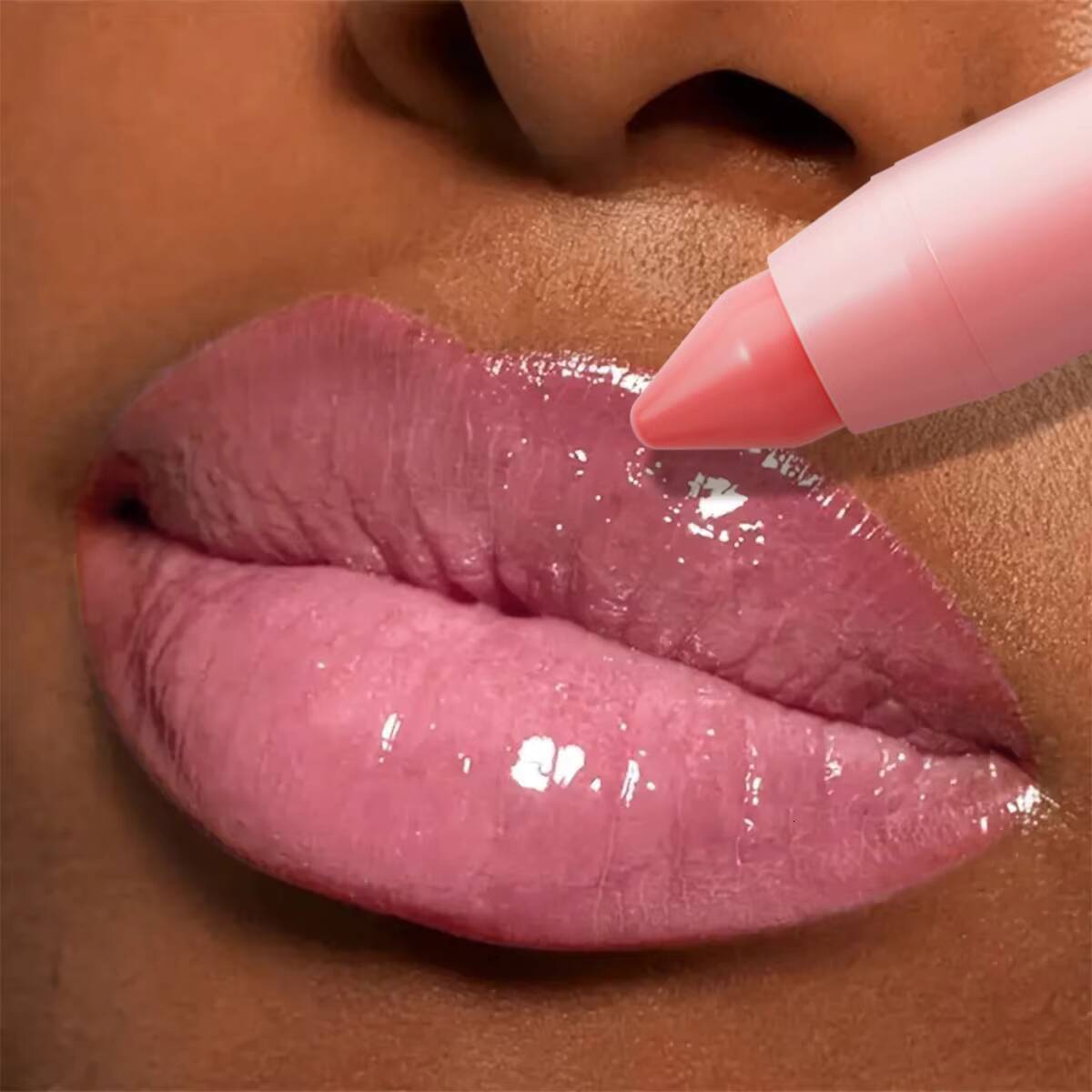 1PC Temperature Color-changing lipstick moisturizing warm and long-lasting Makeup not easy to stick Tinted Lip Balm Lips Cares happy