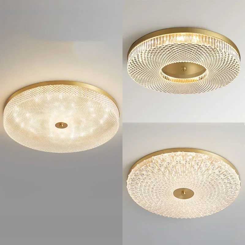 Modern Minimalist LED Circular Acrylic Ceiling Light Bedroom Living Room Dining Room Home Decoration Lighting XJ2500613