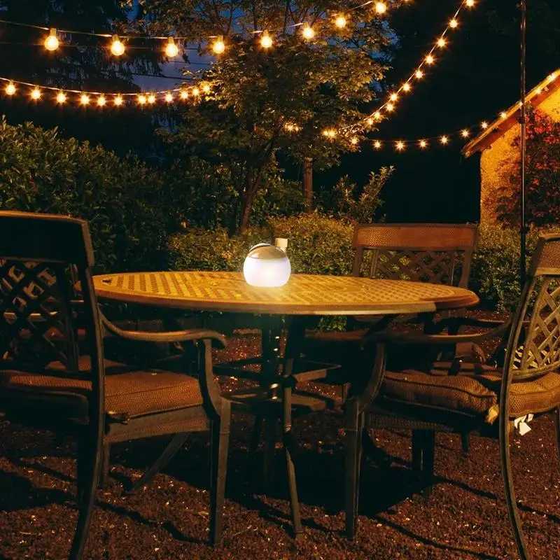 Built-in Battery Type-C interface Rechargeable LED Camping Lights Outdoor Camping BBQ Tents Hanging Lantern Emergency Power Bank W250613