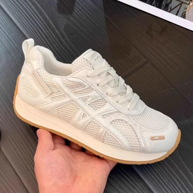 Ddmysports Summer Women S New Breathable Mesh German Training Korean Style Versatile Flat Low Top Sneakers Casual Agan Shoes Outdoor Shoes