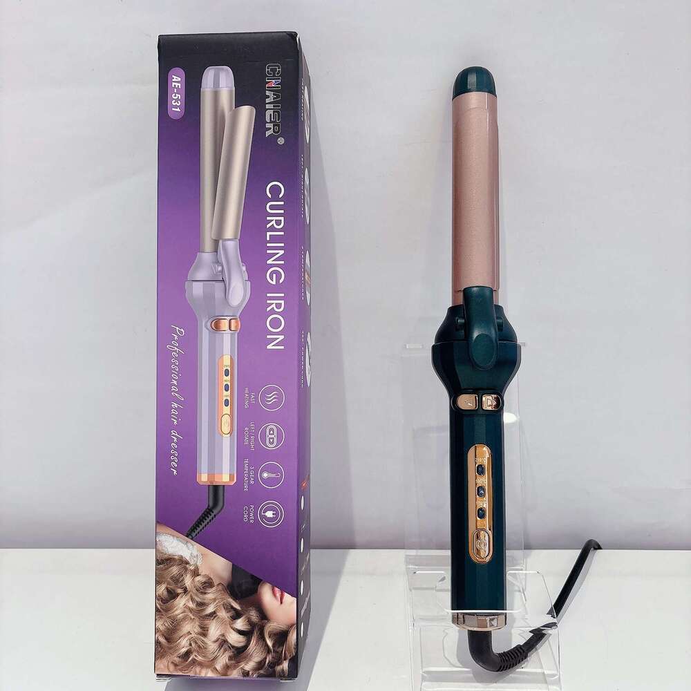 New Automatic Iron, Hair-Friendly, Large Waves, Multi-Functional, Dual-Use Straight and Curling, Electric Curling Iron for Home Use