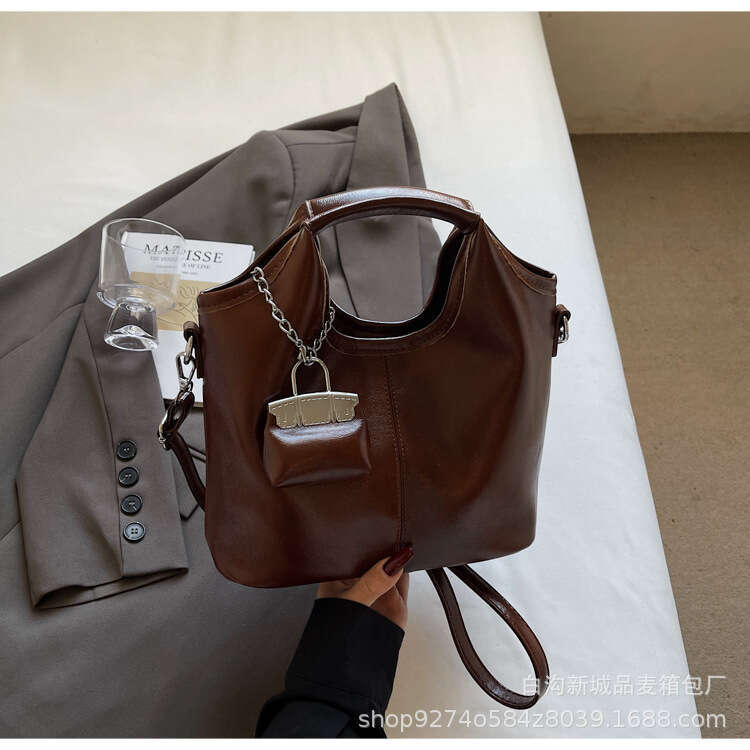 Shoulder bag Crossbody bag Tote Bag women's Handheld 2025 New Fashion Versatile Large Capacity