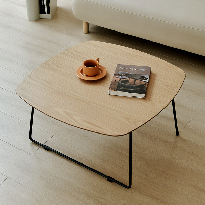 B6133 Coffee table simple side table small round table living room low table corner table balcony small tea table