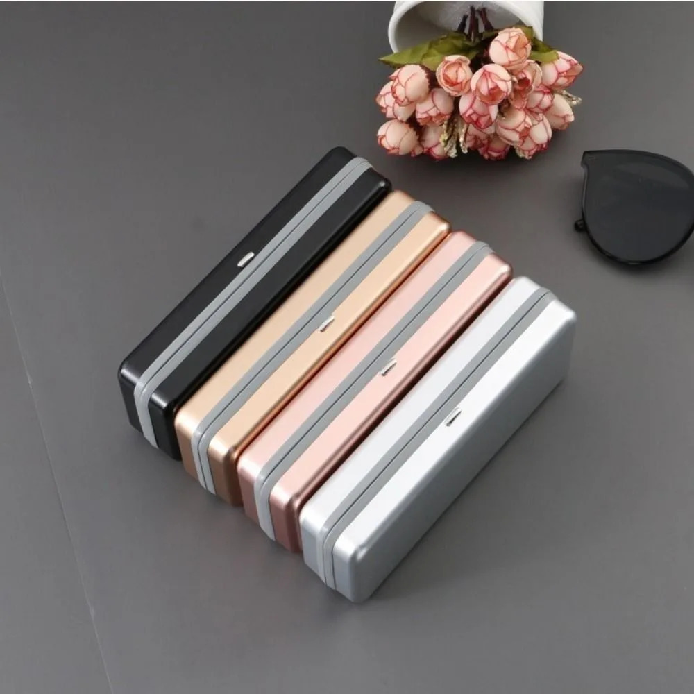 Cubojue Aluminum Glasses Case Hard Ultralight Eyeglasses Box Spectacles Reading Eyewear Storage 250610