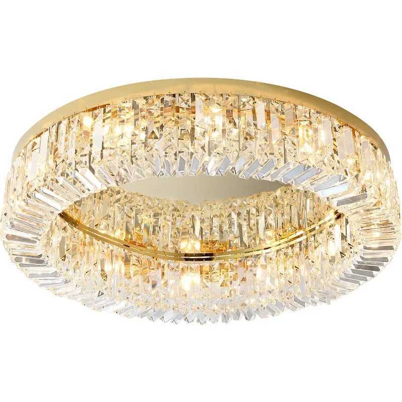 Modern Crystal Ceiling Light for Dining Room LED Chandeliers Lighting Gold Pendant Lamp Living Room DecorationXJ2500613