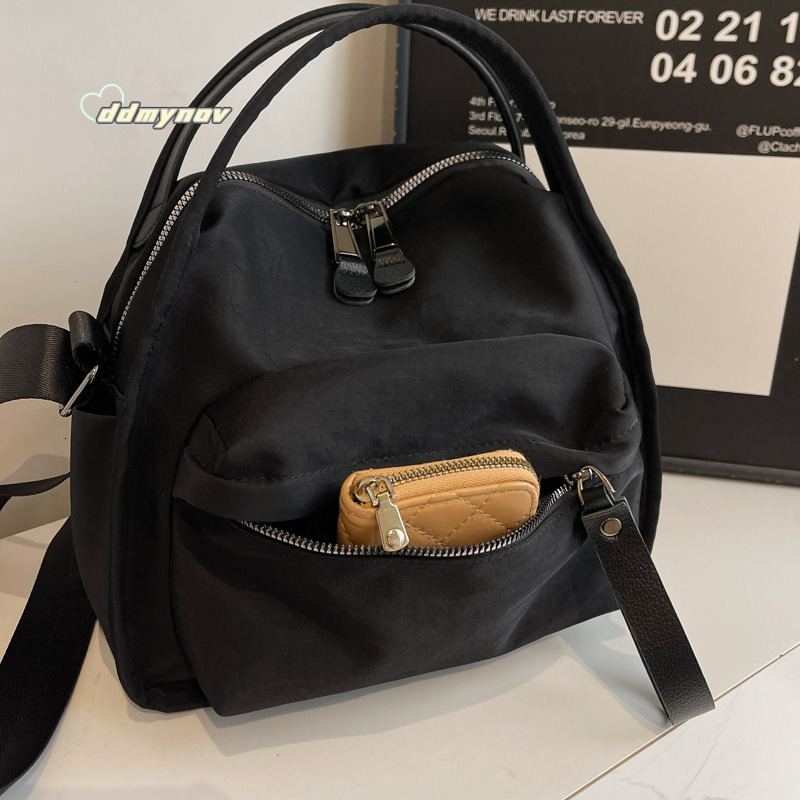 New Simple Lightweight Casual for Women Fashion Versatile Oxford Cloth Ladies Crossbody Bag Shoulder Handbag Commuter ddmynov