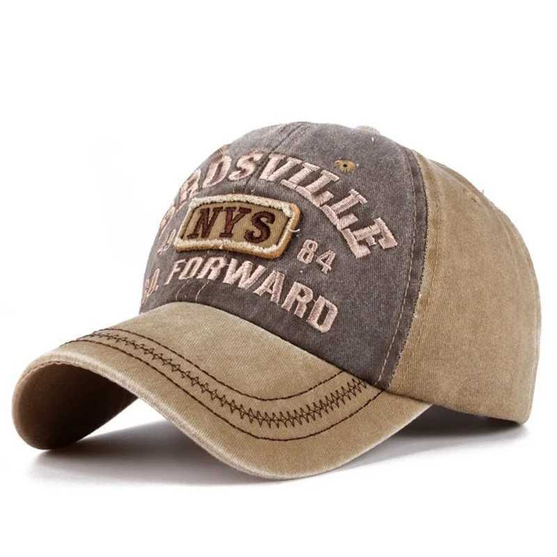 Mens NYS Embroidered Outdoor Sports Baseball Cap Womens Casual Versatile Old Korean Embroidered Baseball Hat Ins Trendy W250614