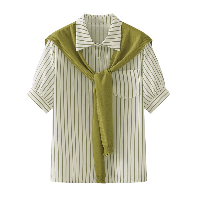 K1014 Solid color shawl outerwear 2025 new spring and autumn fashion knitted shoulder Korean air-conditioned room neck protection false collar scarf