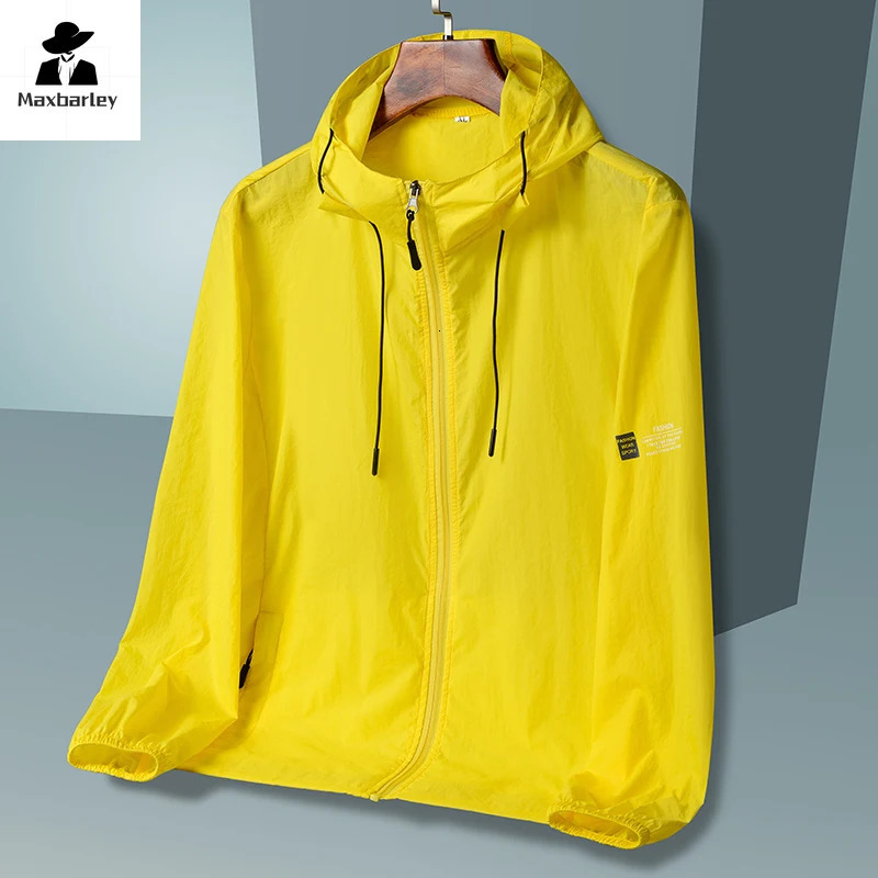 Summer UV Hooded Jacket Men Women Waterproof Sun Protection Clothing Fishing Hunting Clothes Quick Dry Skin Windbreaker 250614