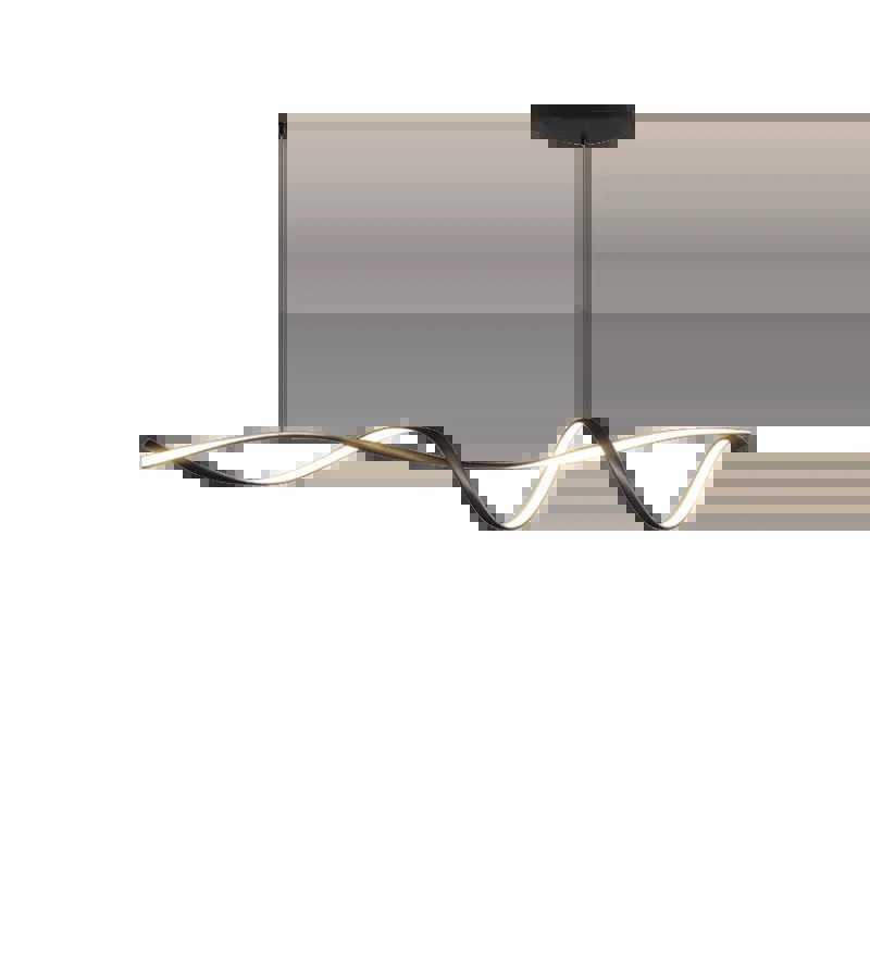 NEO Gleam Matte Black Modern LED Pendant Lights For Dining Room Kitchen Island Bar Room Indoor Hanging Pendant Lamp Fixtures XJ2500613