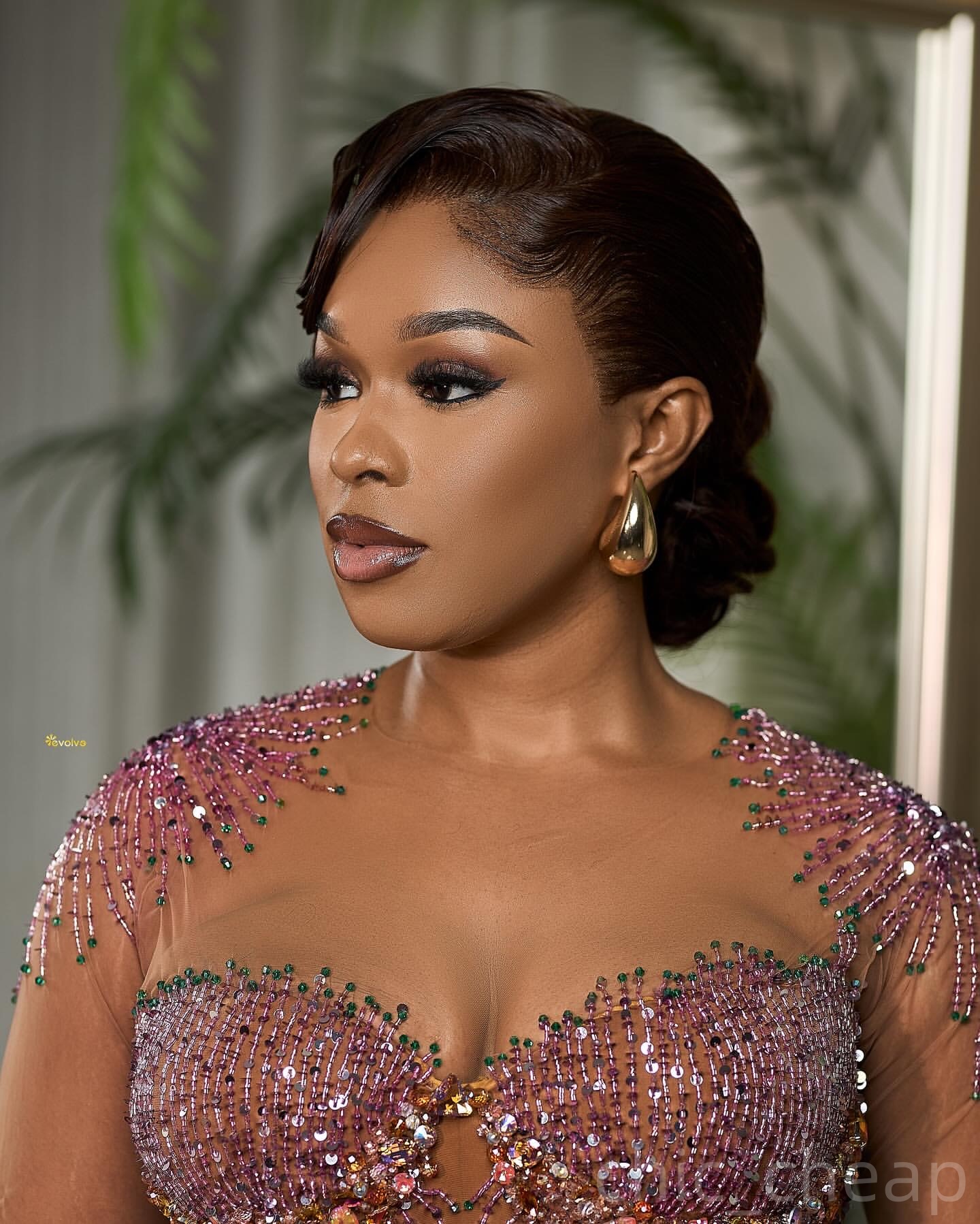 Chocolate Mermaid Prom Dresses 2025 Illusion Pearls Beaded Sequined Evening Formal Party Second Birthday Engagement Gowns Plus Size Dress For Special 