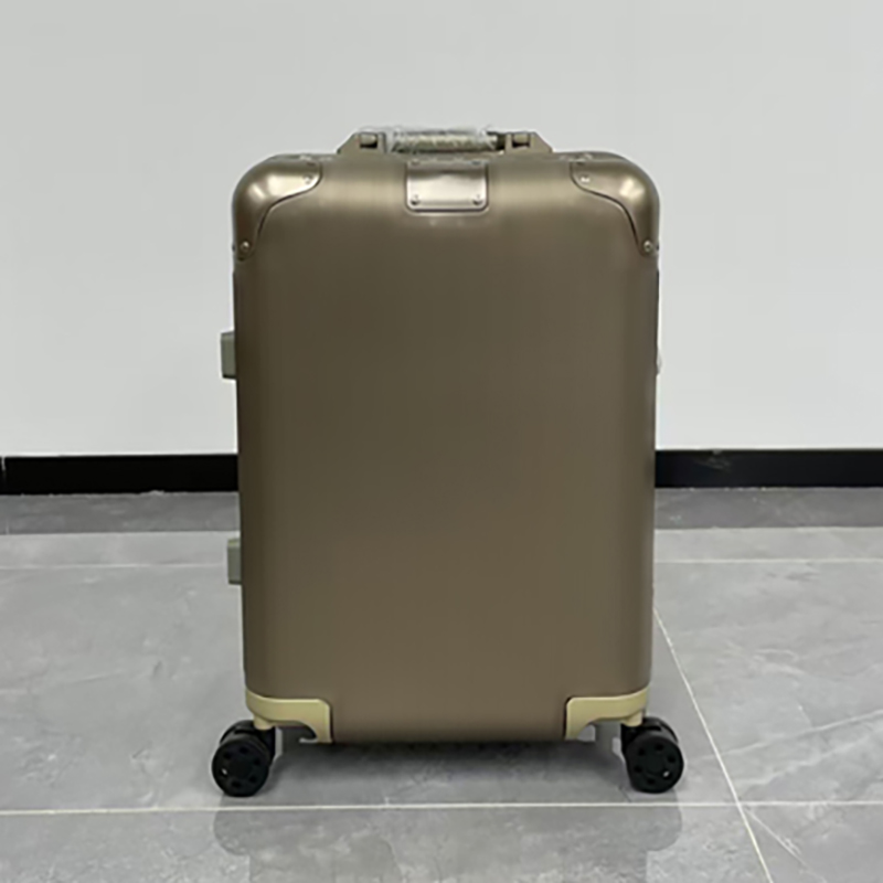 Suitcase Luggage Designer Metal Combination Box fashion luxury 20 inch boarding box universal wheel large capacity trolley case 30 inch