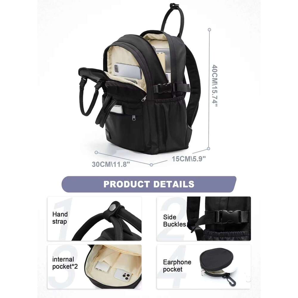 Laptop Waterproof Travel Bckpacks Fashion Purse For Women Work College Backpack School Bag