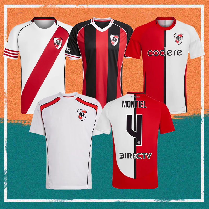 25/26 River Plate soccer jerseys 2025 home LANZINI M.BORJA DRIUSSI MASTANTUONO Football shirt COLIDIO GALOPPO M.ROJAS MONTIEL SOLARI ALIENDRO kids kit Uniforms