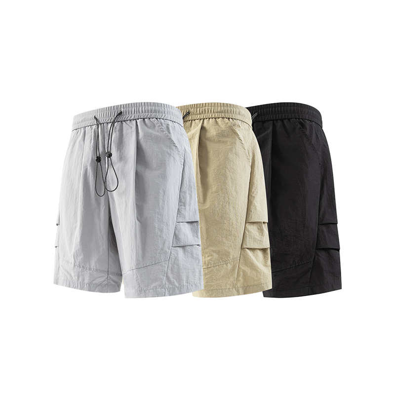 Men's Designer Shorts, Summer Casual & Fashionable, for Outdoor Sports, Loose Straight-Leg Five-Inch Shorts, Quick-Drying, Loose Workwear Shorts,