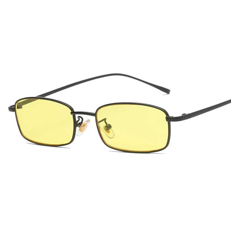 RUOBO Fashion Colorful Mercury Lens Sunglasses For Men Women Small Metal Eyewear Frame Outdoor Sun Glasses UV400 Sunglasses Z250614
